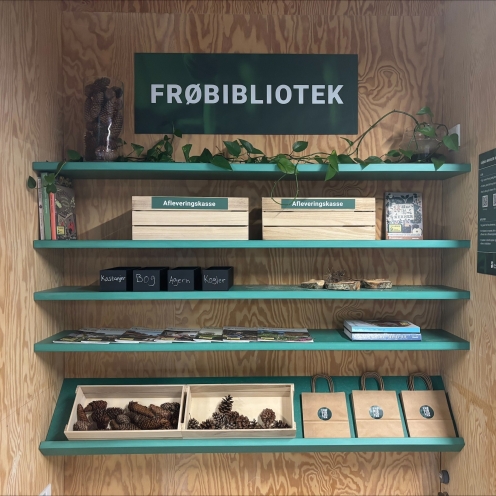Frøbiblioteket på Silkeborg Bibliotek 